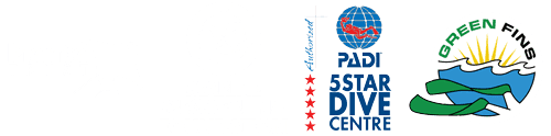 greeen-fin2 Five marine logos: Manta Trust (manta ray), Marine Megafauna Foundation, PADI 5-Star Dive Centre, Green Fins.